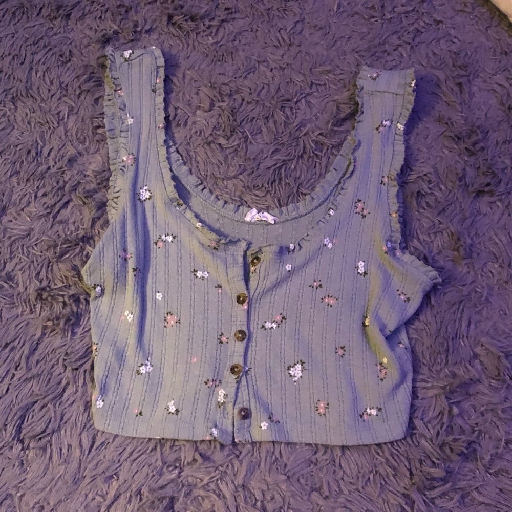 Floral Crop Top